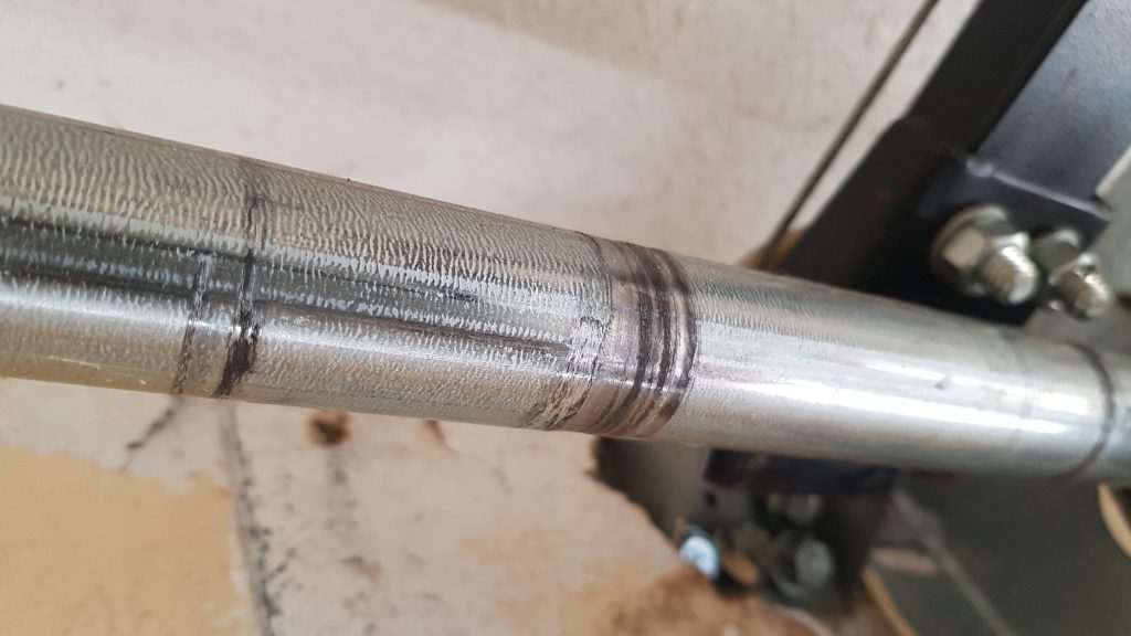 Torsion Bar Scoring from Trolley Bolts