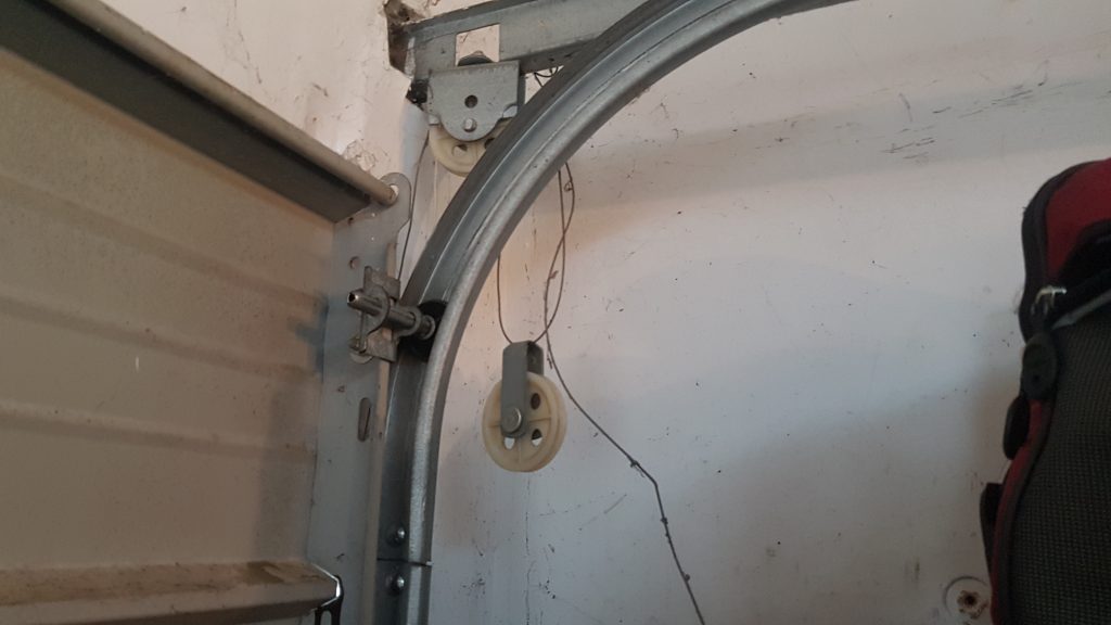 Cables are detached from pulley from excessive force in Richmond
