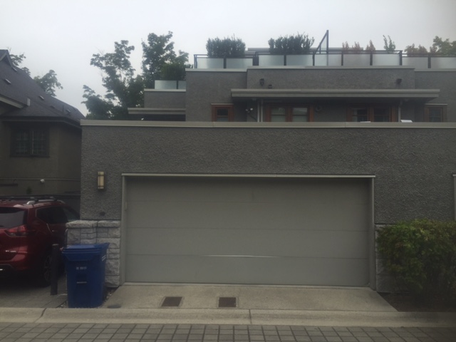 View of Garage Door Installed in Vancouver
