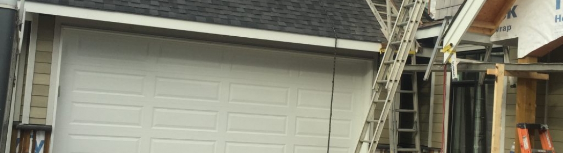 Install of Single Car Garage Door in Ladner - Access Garage Doors